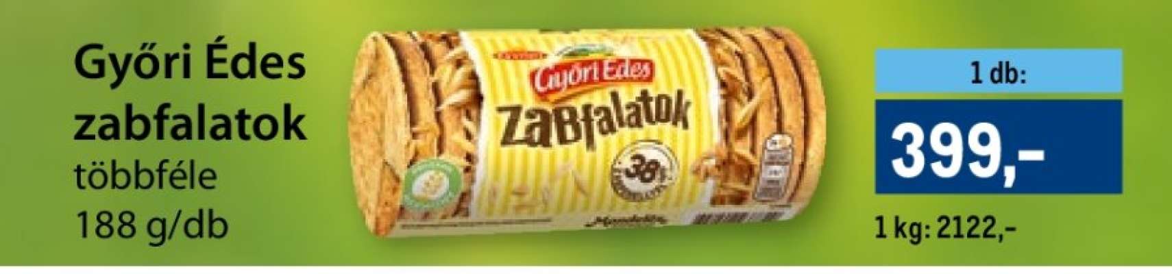 GYŐRI ÉDES Zabfalatok