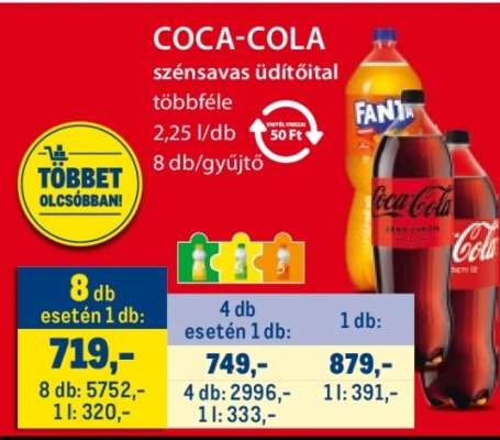 Coca-Cola szénsavas üdítőital
