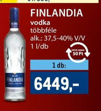 FINLANDIA Vodka