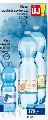 Mizse Ízesített Ásványvíz