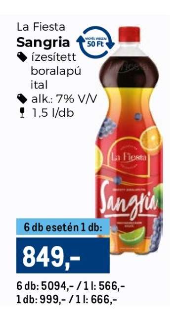 LA FIESTA SANGRIA