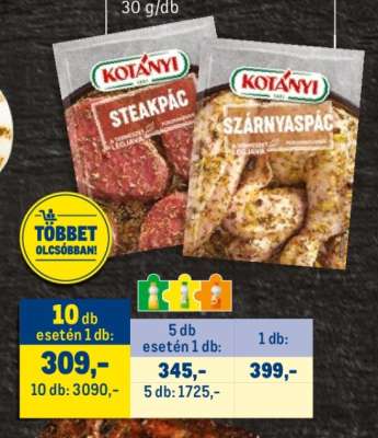 Kotányi Fűszerkeverék