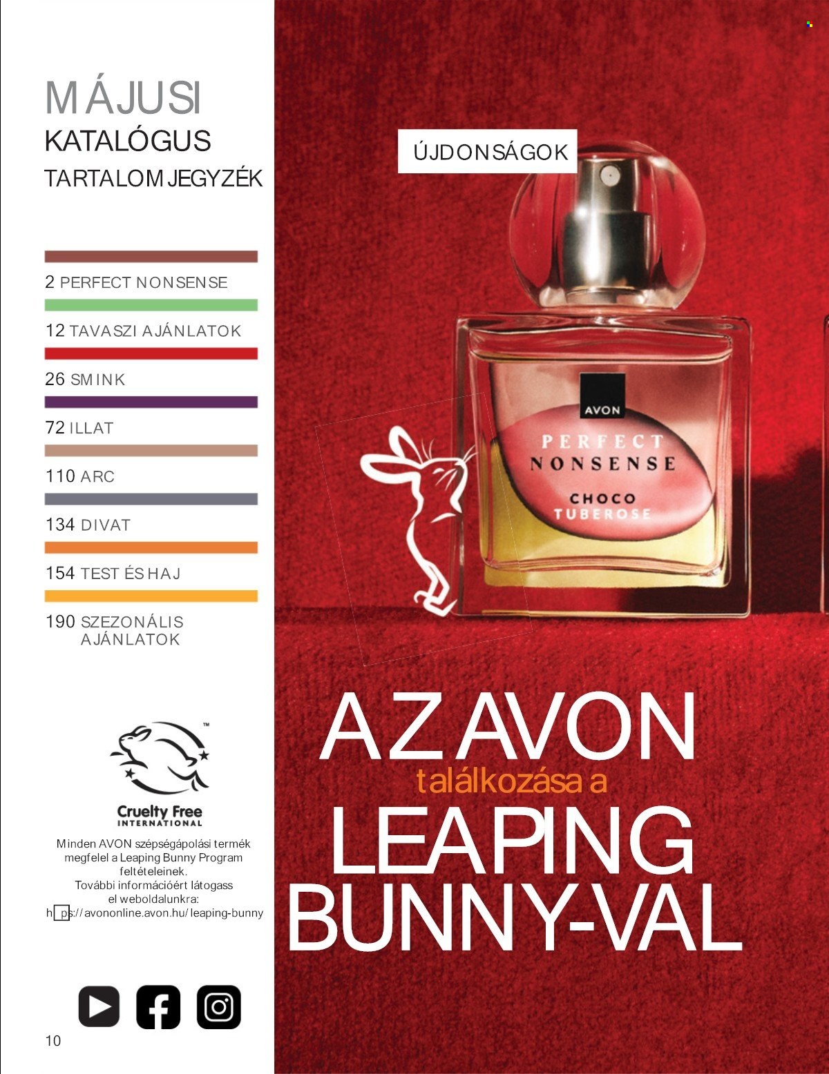 Avon akciós újságok - 2025.05.01 - 2025.05.31. Oldal 1