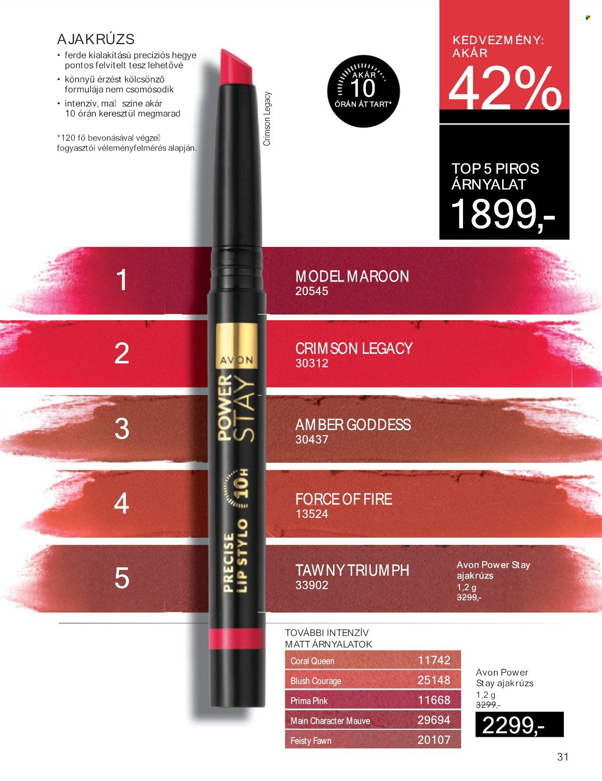 Avon akciós újságok - 2025.05.01 - 2025.05.31. Oldal 1
