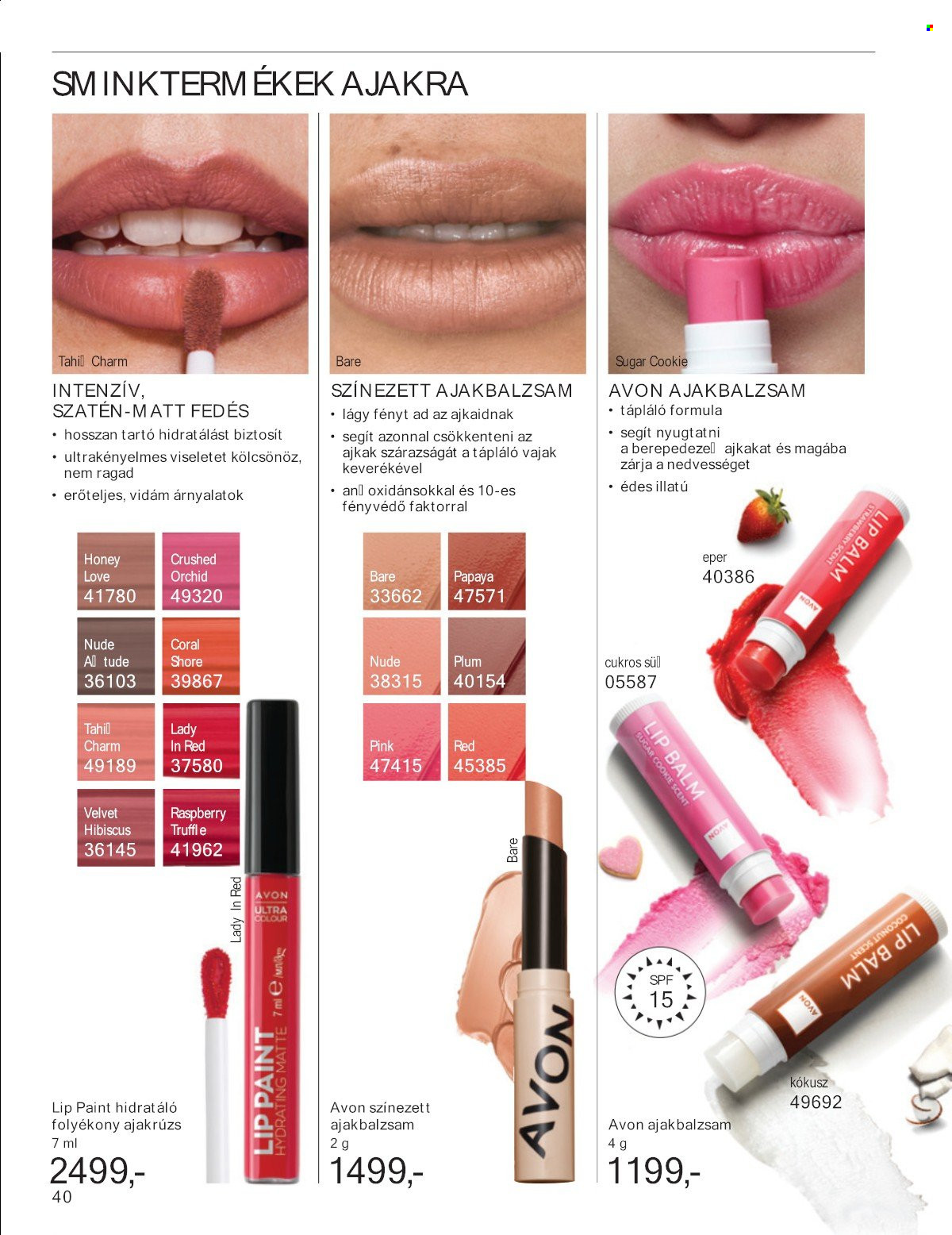 Avon akciós újságok - 2025.05.01 - 2025.05.31. Oldal 1