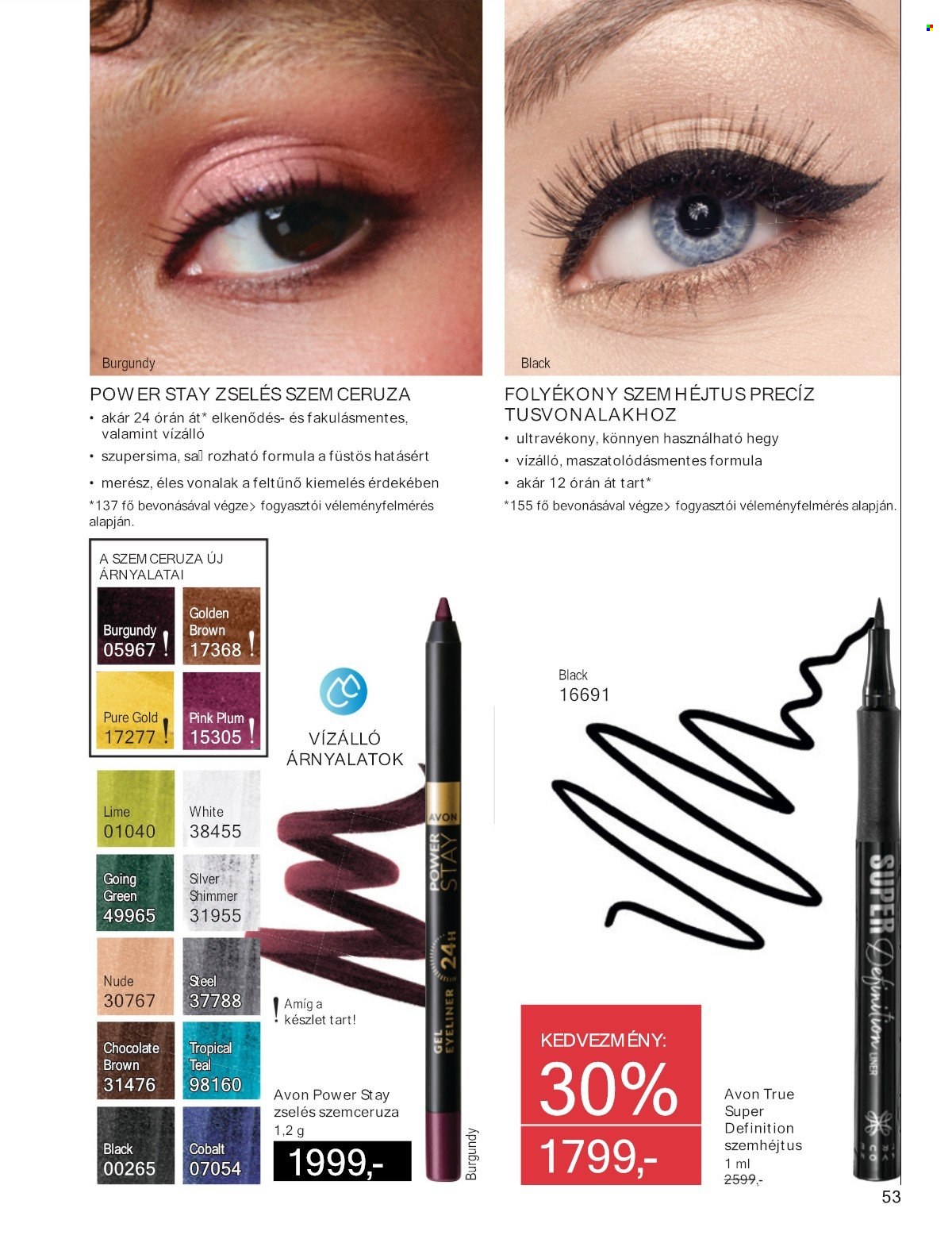Avon akciós újságok - 2025.05.01 - 2025.05.31. Oldal 1