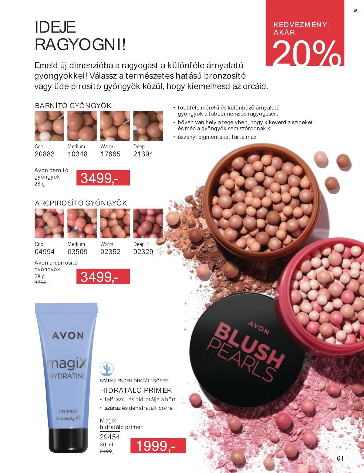 Avon akciós újságok - 2025.05.01 - 2025.05.31. Oldal 1