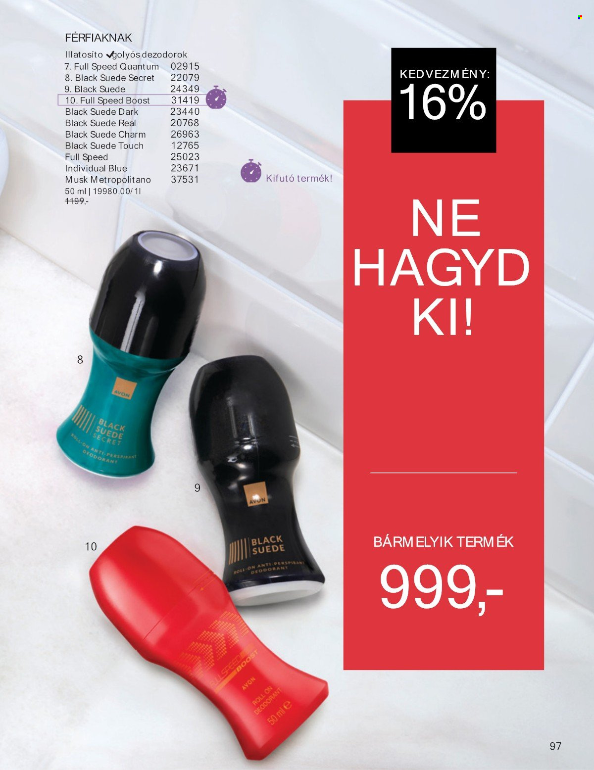 Avon akciós újságok - 2025.05.01 - 2025.05.31. Oldal 1