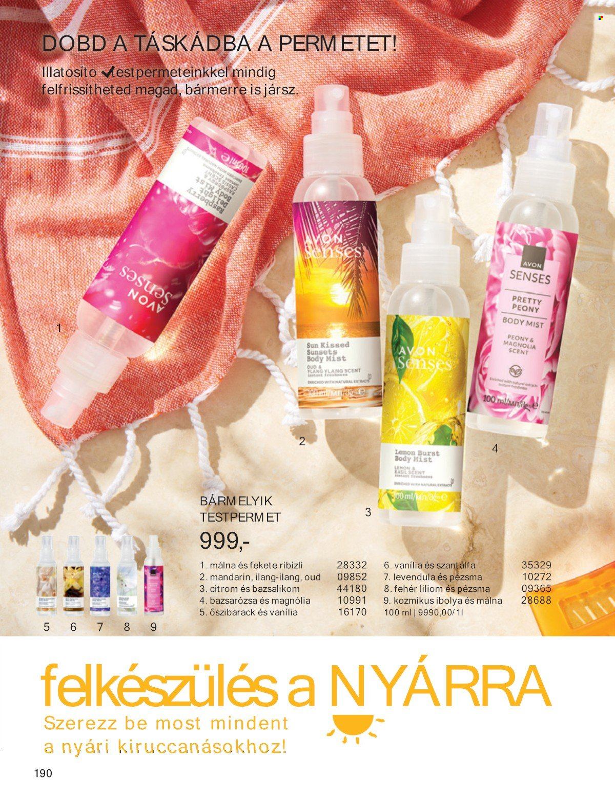 Avon akciós újságok - 2025.05.01 - 2025.05.31. Oldal 1