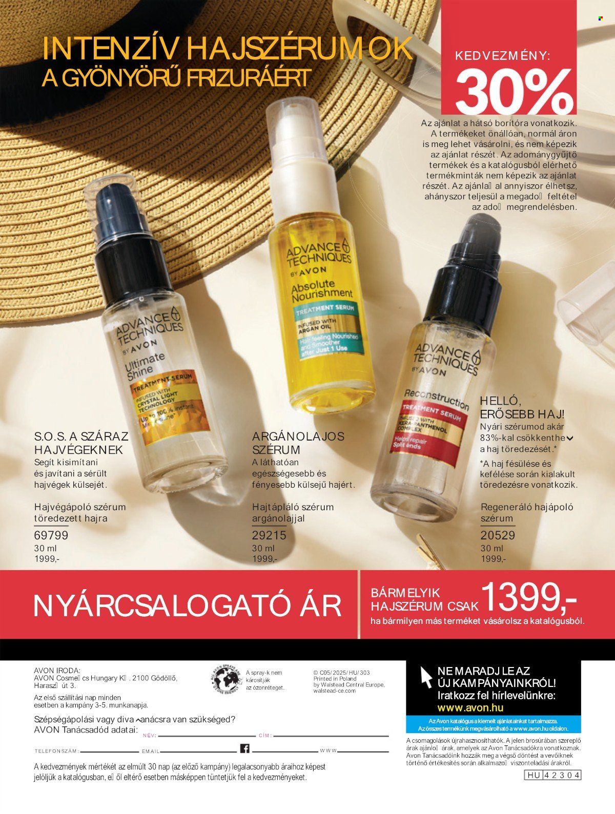 Avon akciós újságok - 2025.05.01 - 2025.05.31. Oldal 1