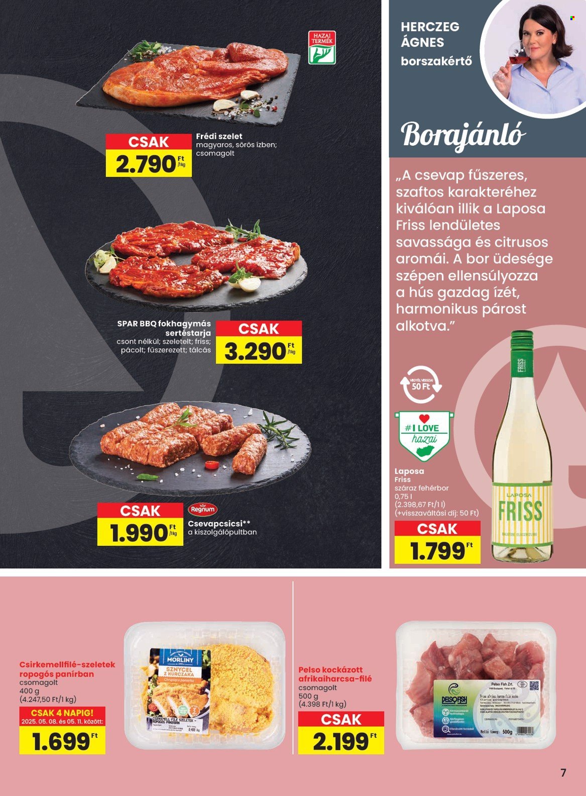 SPAR akciós újságok - 2025.05.08 - 2025.05.14. Oldal 1