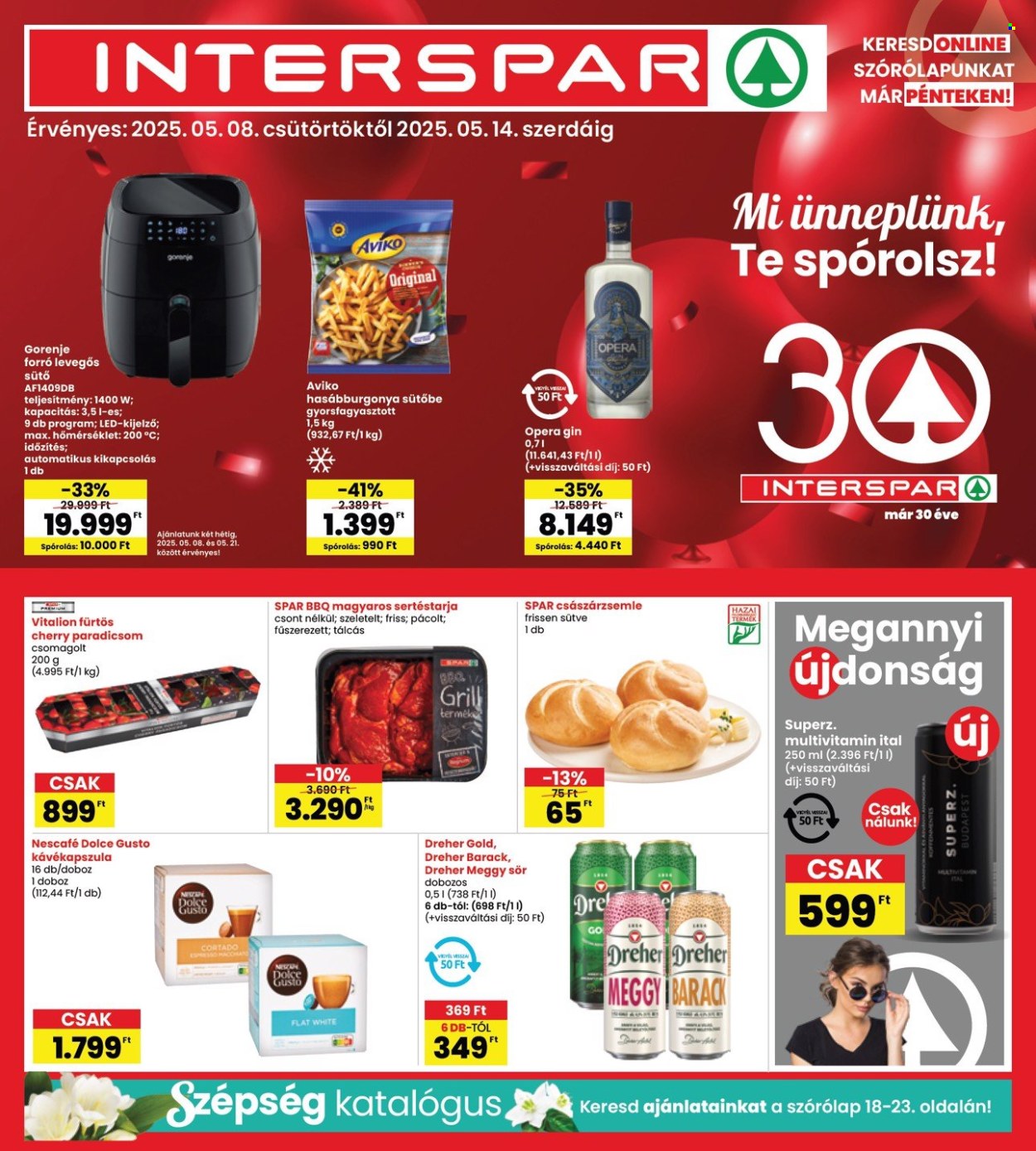 INTERSPAR akciós újságok - 2025.05.08 - 2025.05.14. Oldal 1
