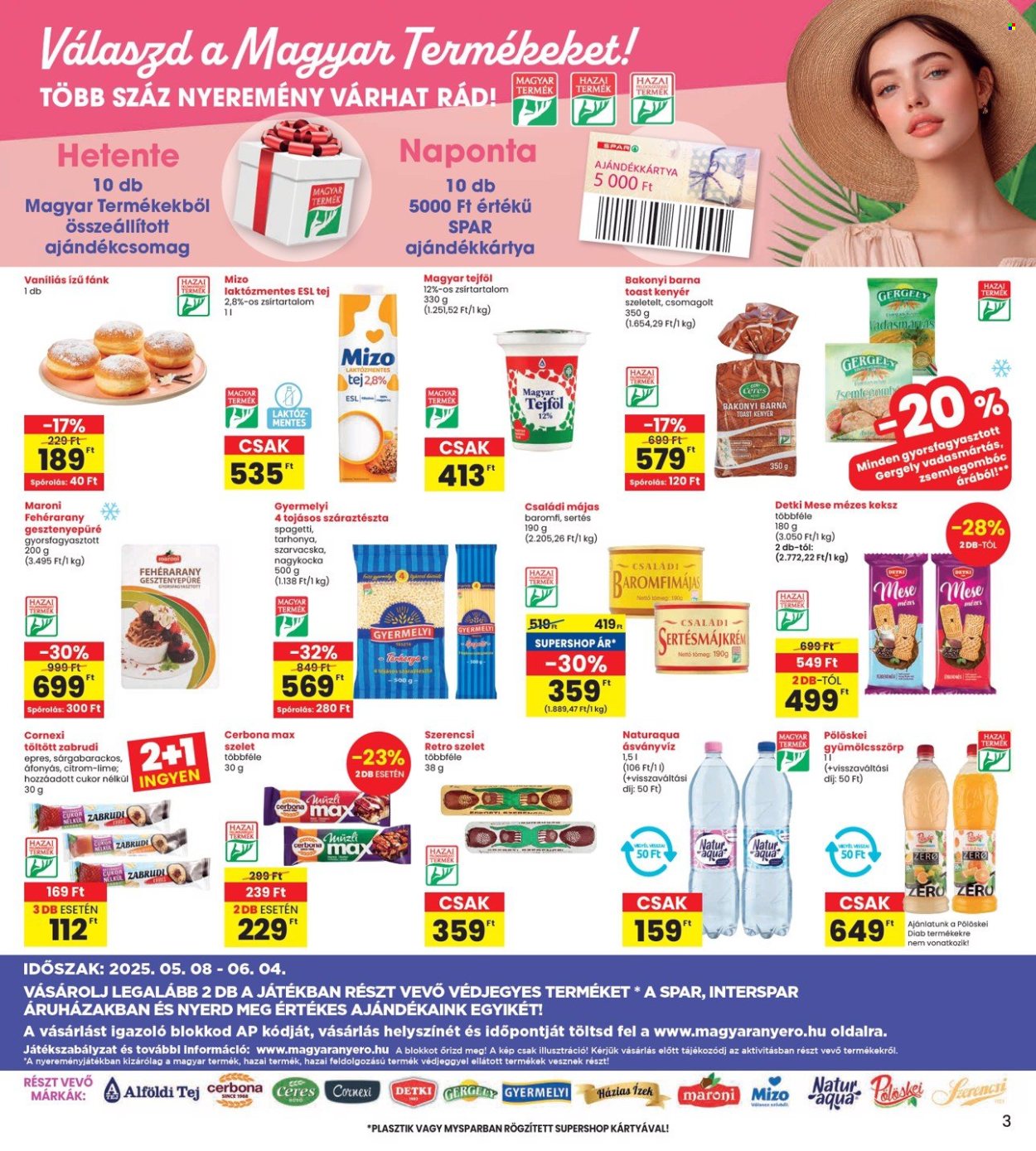 INTERSPAR akciós újságok - 2025.05.08 - 2025.05.14. Oldal 1