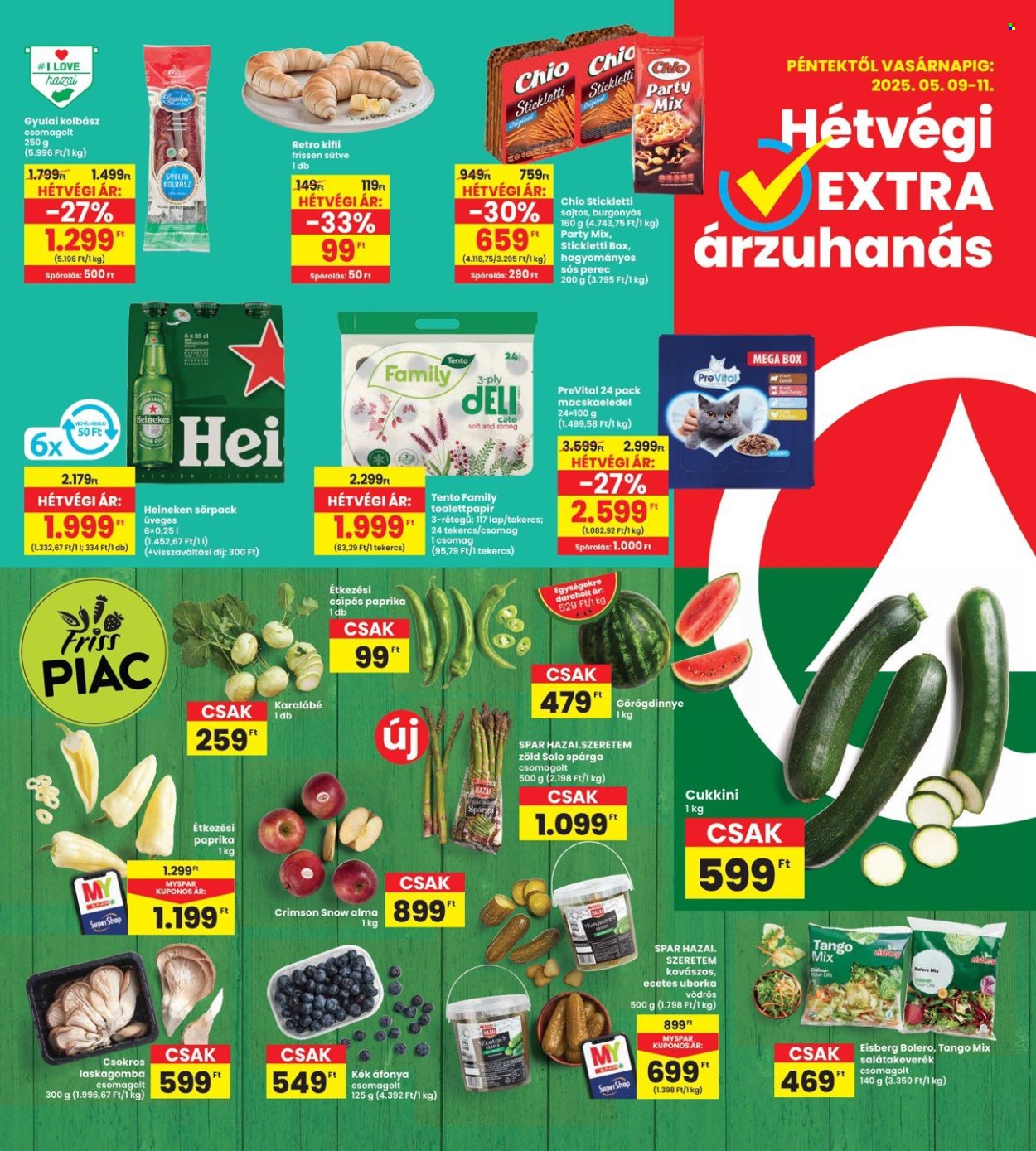 INTERSPAR akciós újságok - 2025.05.08 - 2025.05.14. Oldal 1