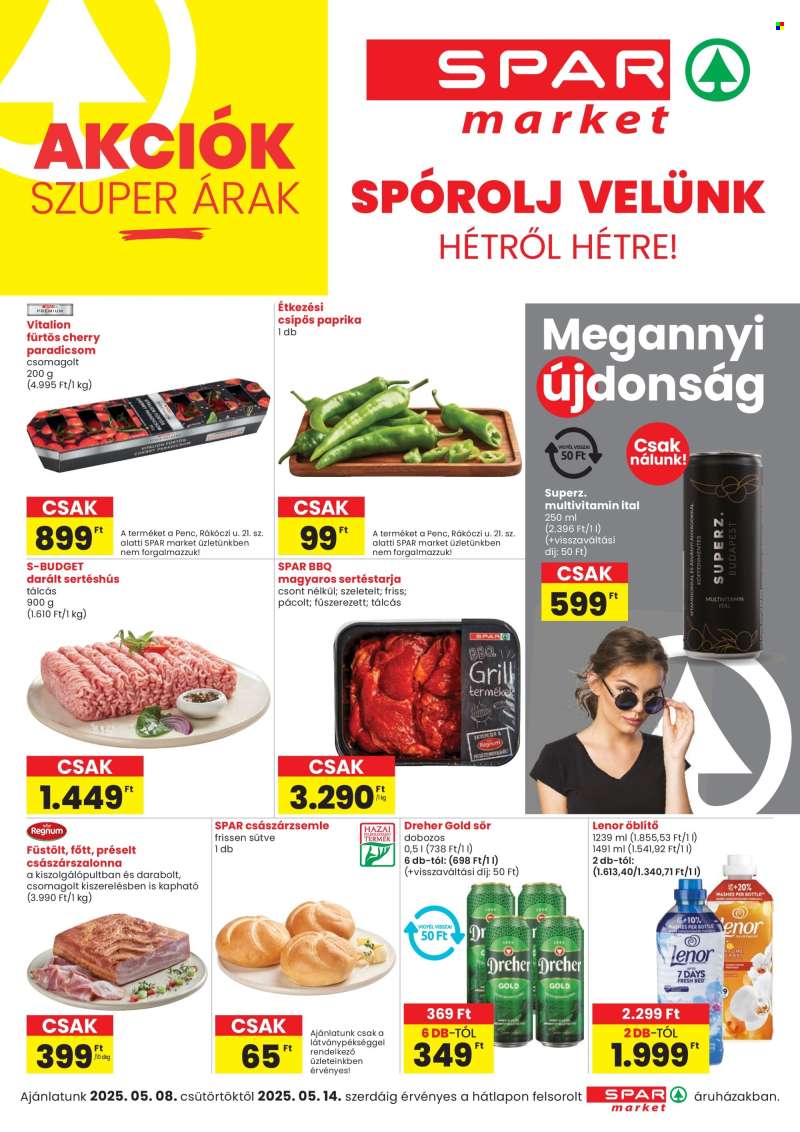 Újság SPAR market - 2025.05.08 - 2025.05.14.