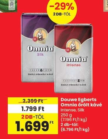 Douwe Egberts Omnia Őrölt Kávé