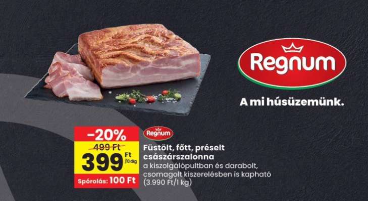 Füstölt, főtt, préselt császárszalonna