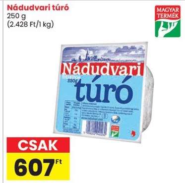 Nádudvari túró