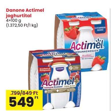 Danone Actimel joghurtital