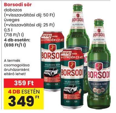 Borsodi sör