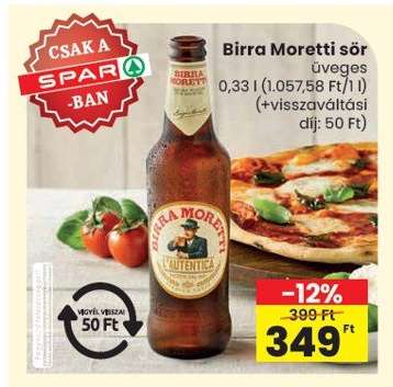 Birra Moretti sör