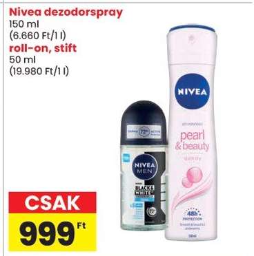 NIVEA dezodorspray