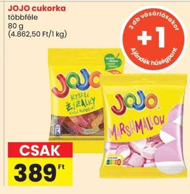 JoJo cukorka