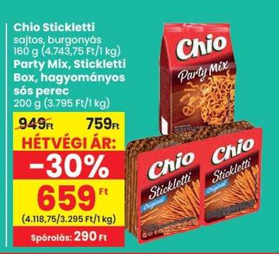 Chio Stickletti, Party Mix, Stickletti Box