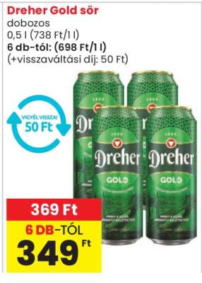 Dreher Gold sör