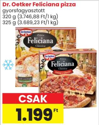 Dr. Oetker Feliciana pizza