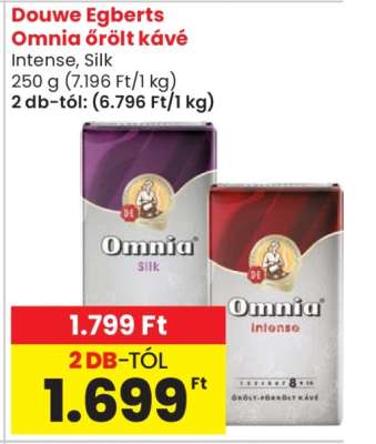 Douwe Egberts Omnia Őrölt Kávé