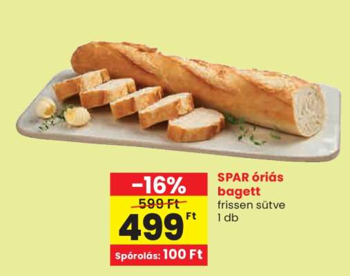 SPAR óriás bagett**