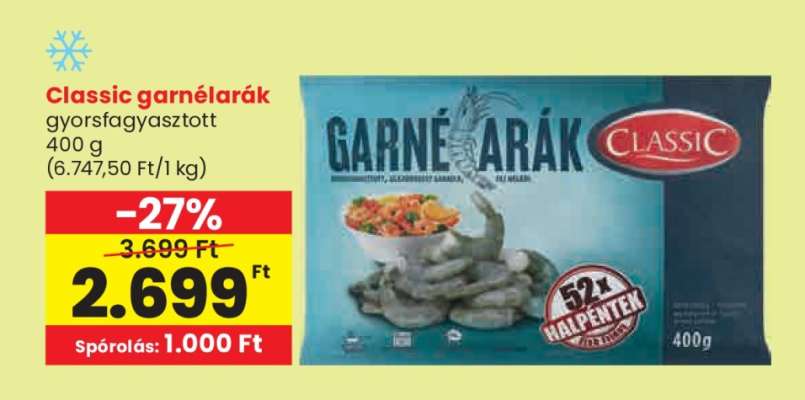 Classic garnélarák