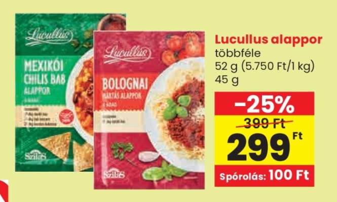 Lucullus alappor