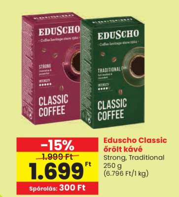 Eduscho Classic őrölt kávé