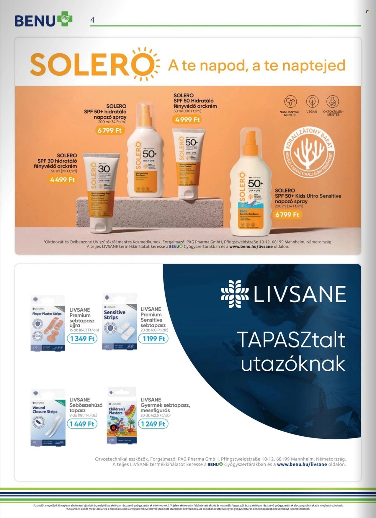 BENU Gyógyszertár akciós újságok - 2025.05.01 - 2025.05.31. Oldal 1