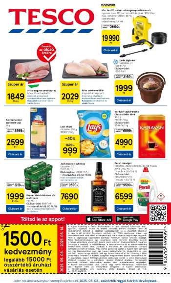 Újság TESCO - 2025.05.08 - 2025.05.14.