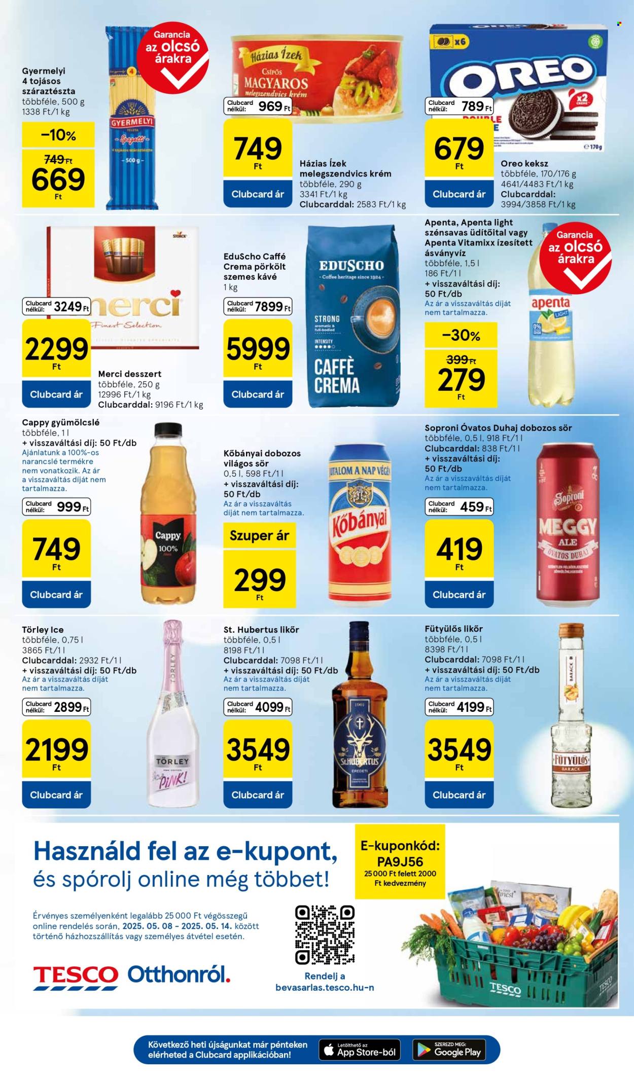 TESCO akciós újságok - 2025.05.08 - 2025.05.14. Oldal 1