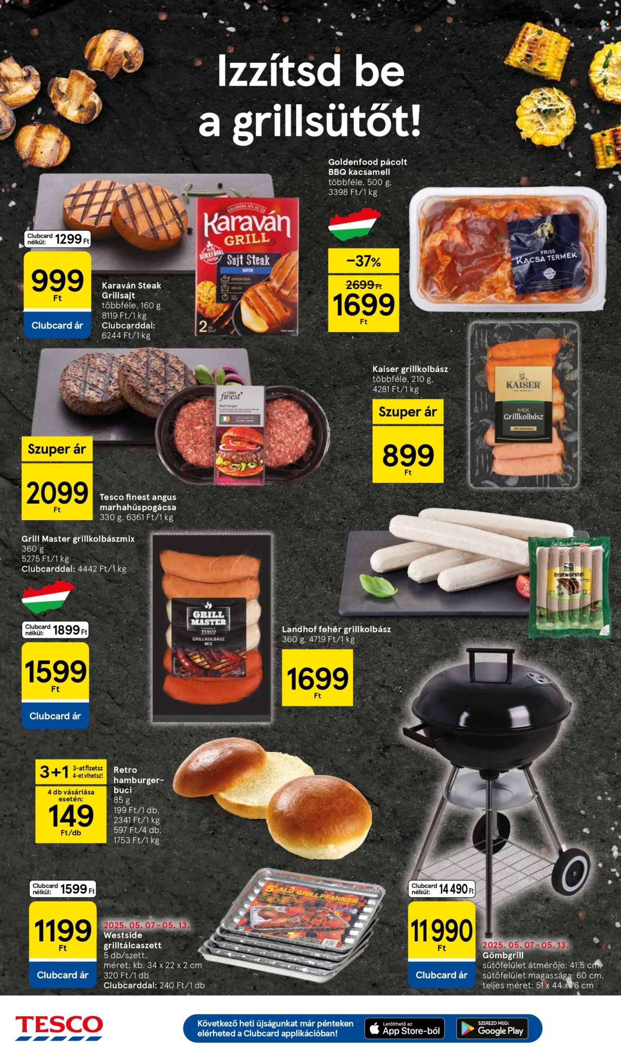 TESCO akciós újságok - 2025.05.08 - 2025.05.14. Oldal 1
