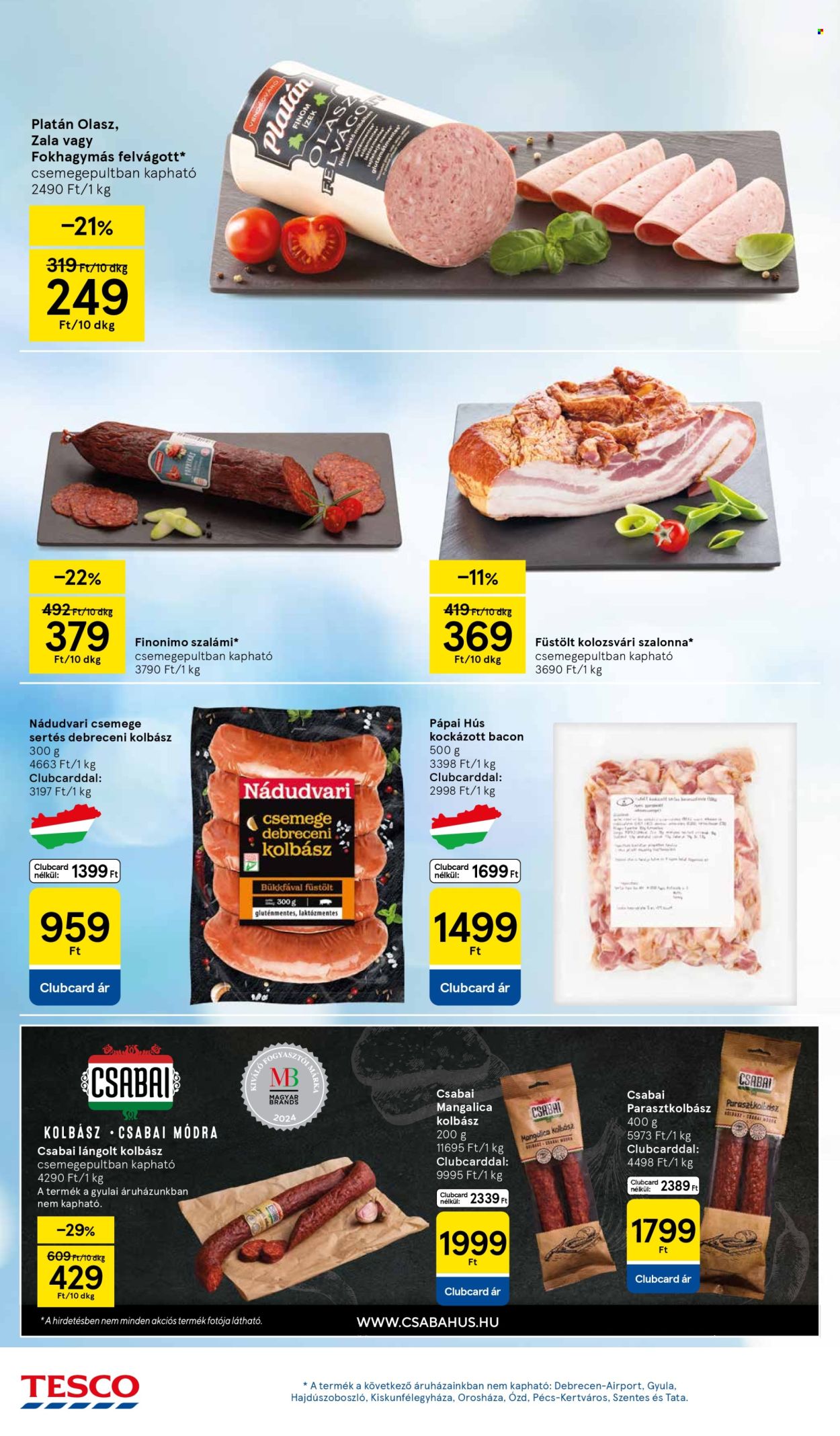TESCO akciós újságok - 2025.05.08 - 2025.05.14. Oldal 1