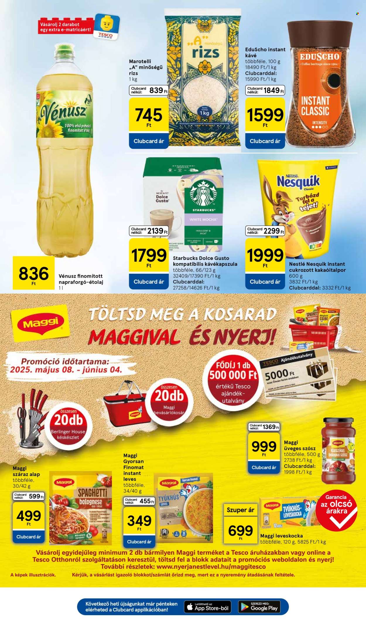 TESCO akciós újságok - 2025.05.08 - 2025.05.14. Oldal 1