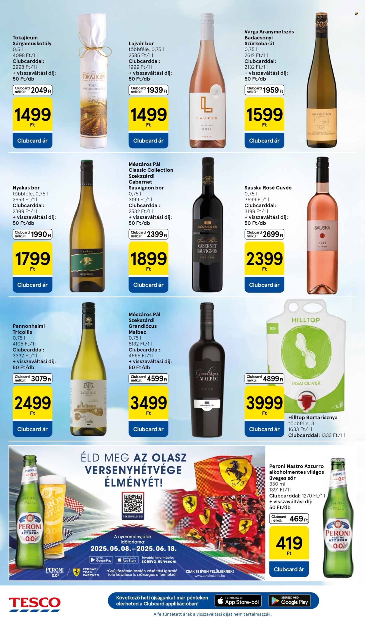 TESCO akciós újságok - 2025.05.08 - 2025.05.14. Oldal 1