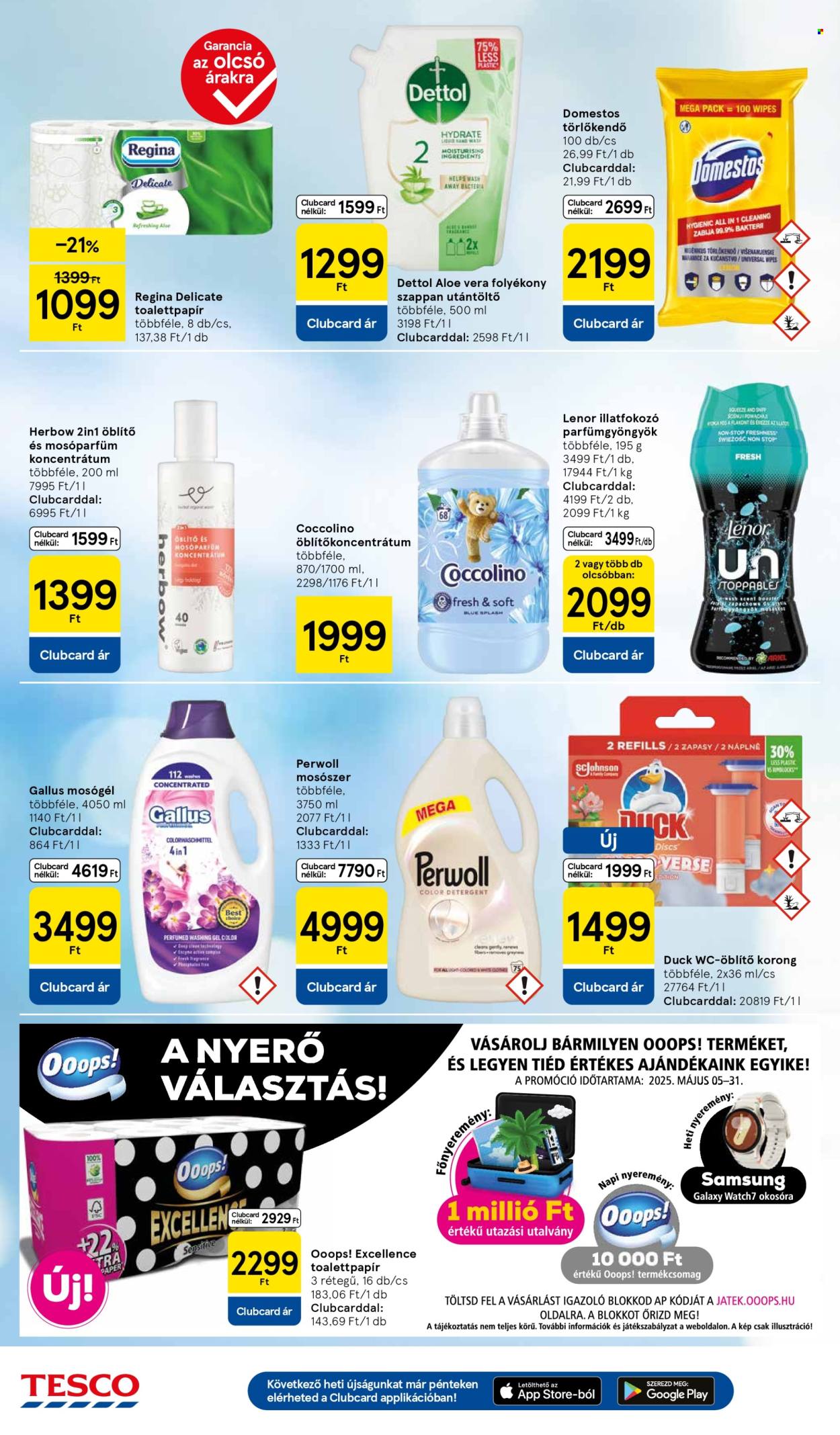 TESCO akciós újságok - 2025.05.08 - 2025.05.14. Oldal 1