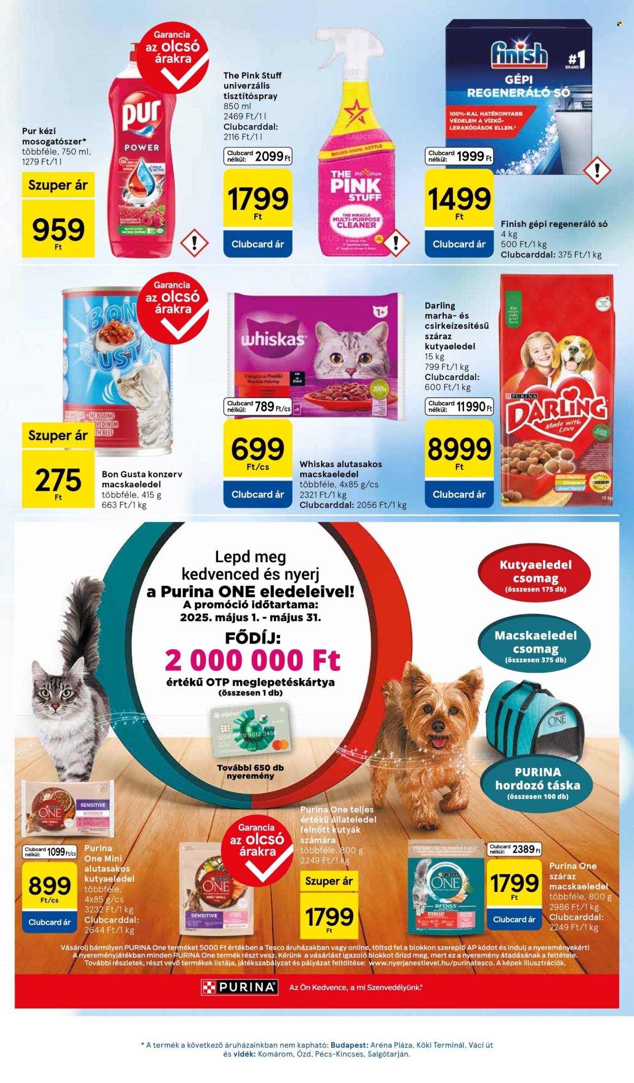 TESCO akciós újságok - 2025.05.08 - 2025.05.14. Oldal 1