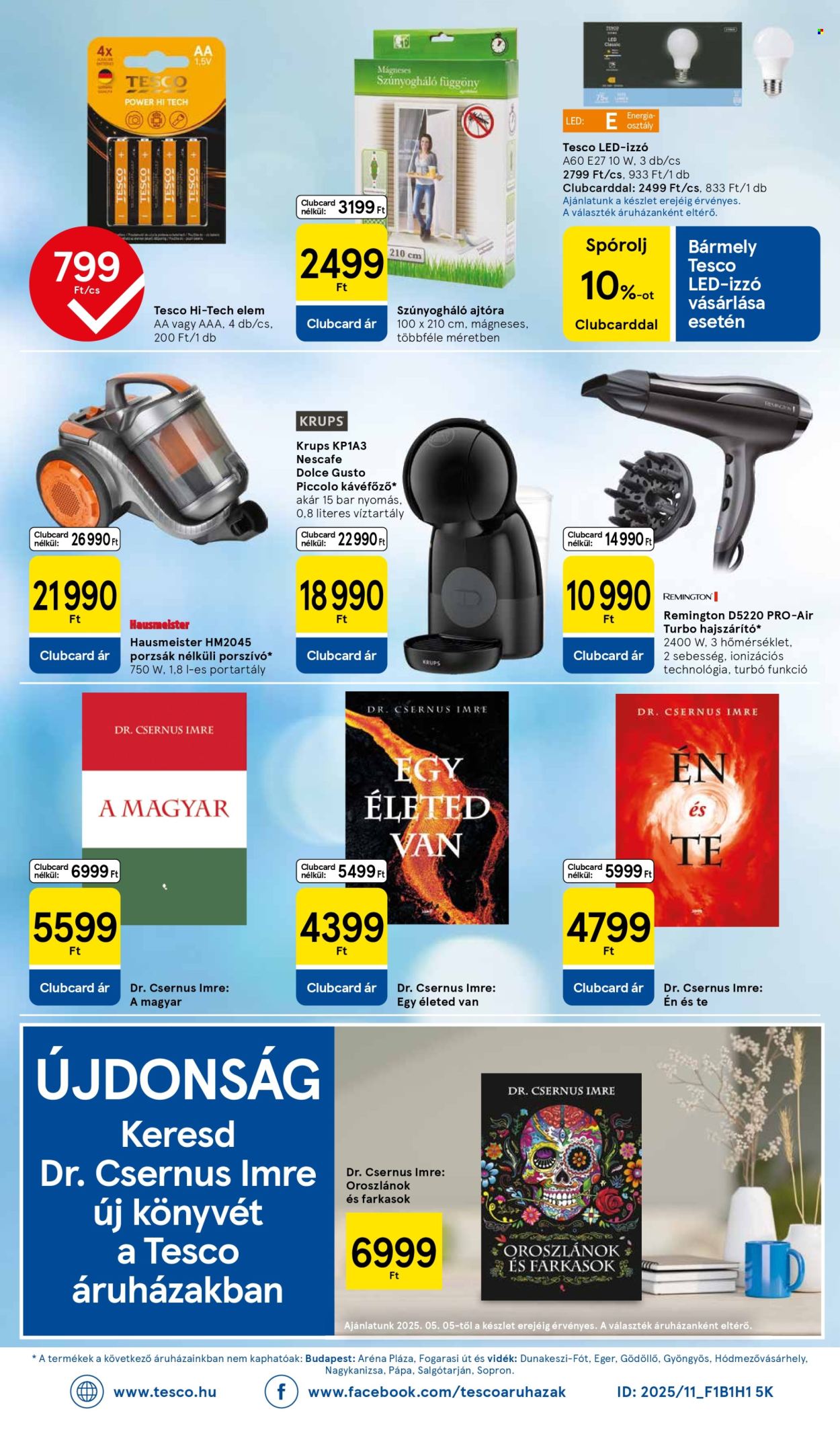 TESCO akciós újságok - 2025.05.08 - 2025.05.14. Oldal 1