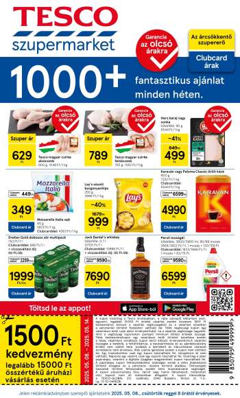 Újság TESCO - 2025.05.08 - 2025.05.14.