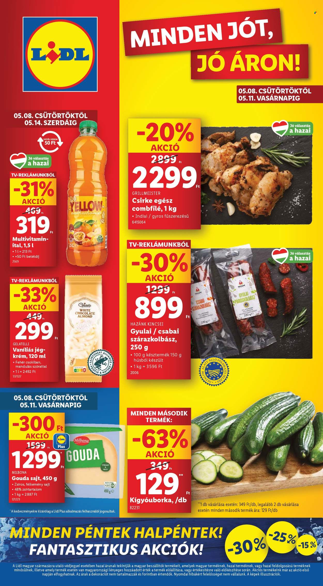 Lidl akciós újságok - 2025.05.08 - 2025.05.14. Oldal 1