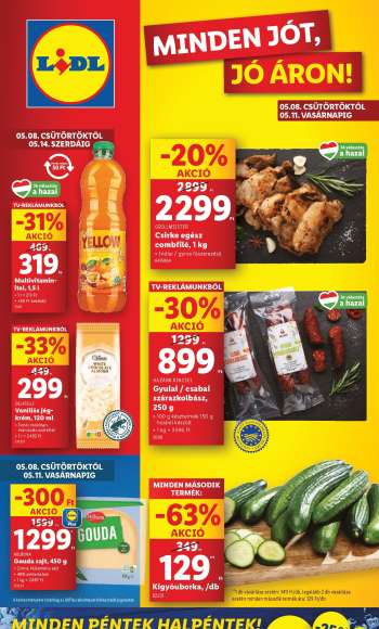 Újság Lidl - 2025.05.08 - 2025.05.14.