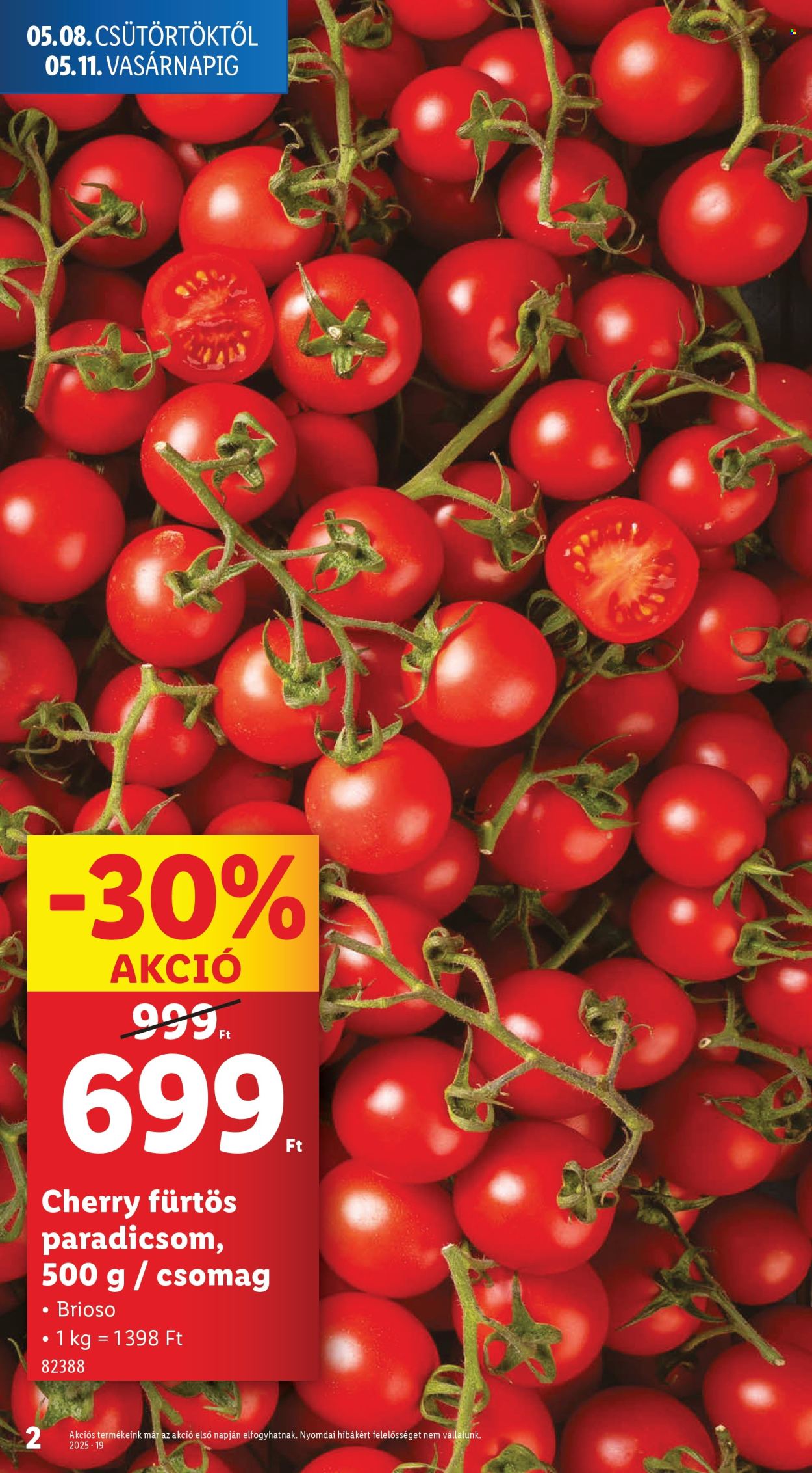 Lidl akciós újságok - 2025.05.08 - 2025.05.14. Oldal 1