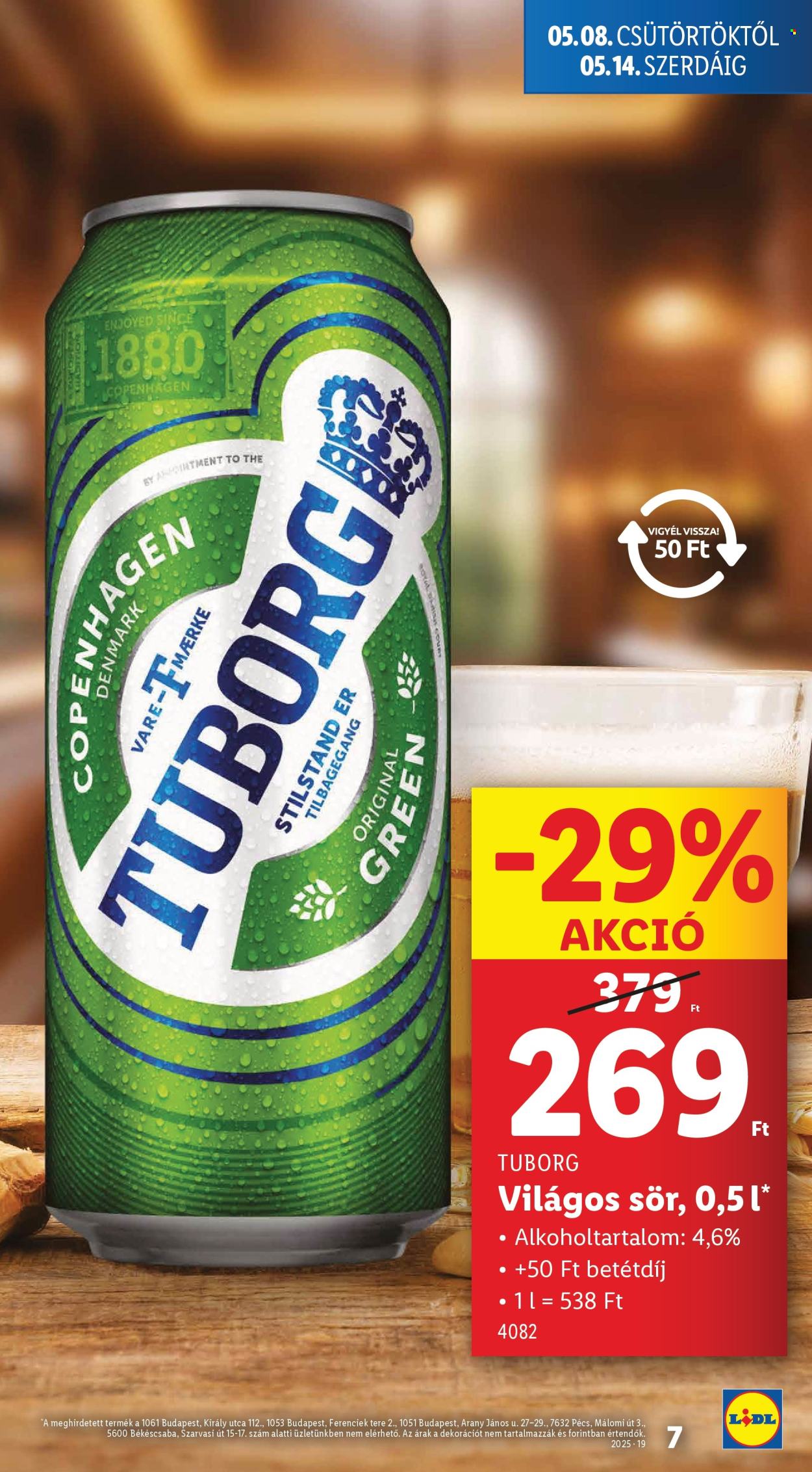 Lidl akciós újságok - 2025.05.08 - 2025.05.14. Oldal 1